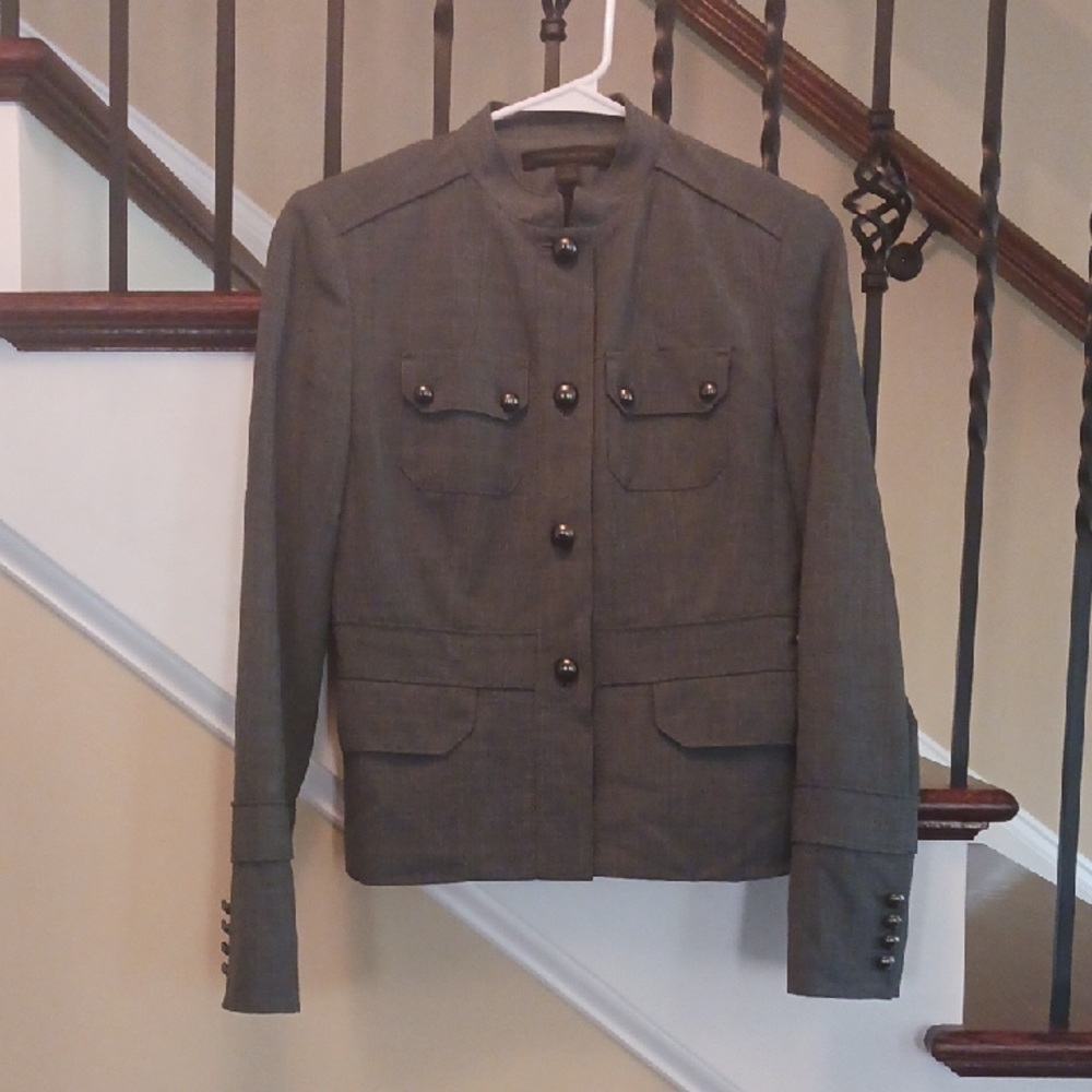 Express Gray Design Studio Jacket - image 1